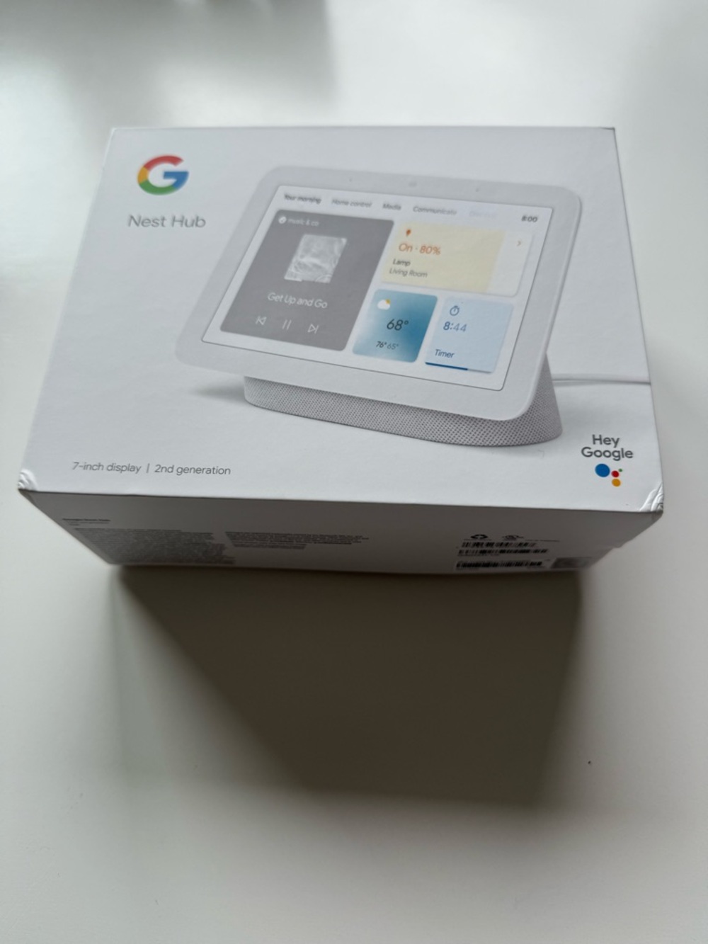 Nest Hub Smart Display -7”- 2nd Gen - White